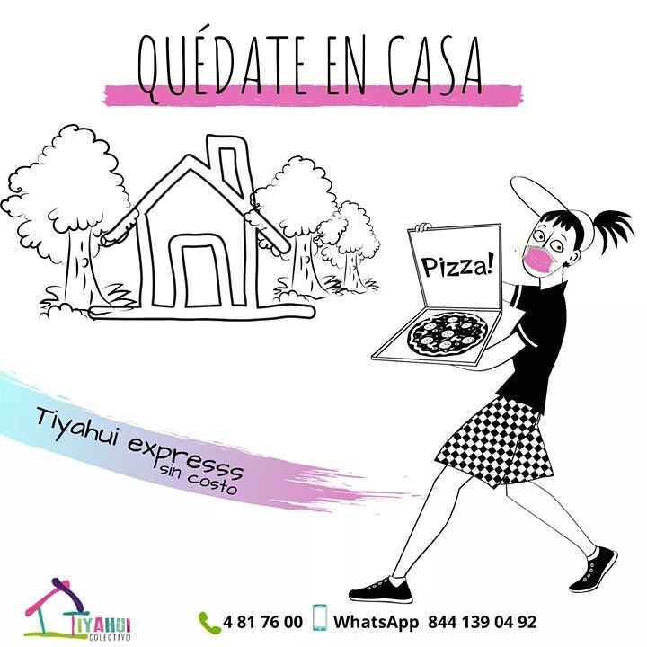 tiyahui's tweet photo. Entre que son 🍐🍐o son🍎🍎 seguimos haciendo entregas a domicilio de pizzas artesanales hechas en casa.
Hacer esto nos permitirá re abrir Casa Tiyahui a la comunidad en cuanto las autoridades competentes así lo consideren pertinente.

Muchas gracias por tu apoyo

#QuédateEnCasa https://t.co/hf7avVhKXf