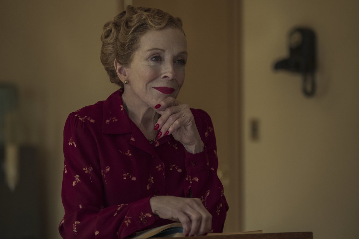 Holland Taylor sent the costume designers photographs of her mother from the ‘30s and ‘40s to help with research. They ended up replicating some of the items she wore for Taylor’s character, Miss Kincaid.