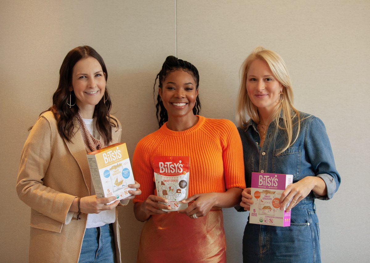 Today, the BITSY’S team is ecstatic to announce that <a href="/itsgabrielleu/">Gabrielle Union</a> is joining Bitsy's as a co-founder and partner, bringing her incredible vision, voice and passion for making nutritious, delicious foods accessible to all families all across the country. 💚💚💚