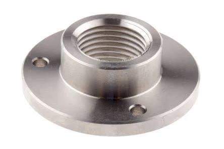 WorkPsy's tweet image. I have been nominated to post a picture every day of 10 stainless steel flange plates which mean something to me. No reviews, no explanations, just stainless steel flange plates.

#1 – the RS Pro Thermocouple Stainless Steel Flange Plate.