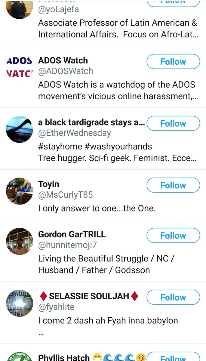 Toyin, current director of CBC communications, liked this tweet about ADOS () . JAM has been writing hit pieces about ADOS for about a year at this point.(cont)