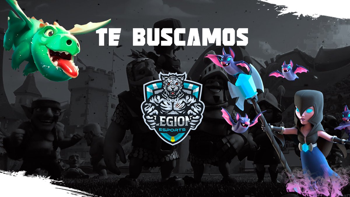 ¡TE ESTAMOS BUSCANDO! 🔍

Buscamos jugadores 🇦🇷 para completar nuestra plantilla de #ClashRoyale, ¿tenés lo necesario para formar parte de la Legión?

Más info al MD. 📩

#GoLegion <a href="/devaesportsarg/">Selección Argentina de Esports</a>