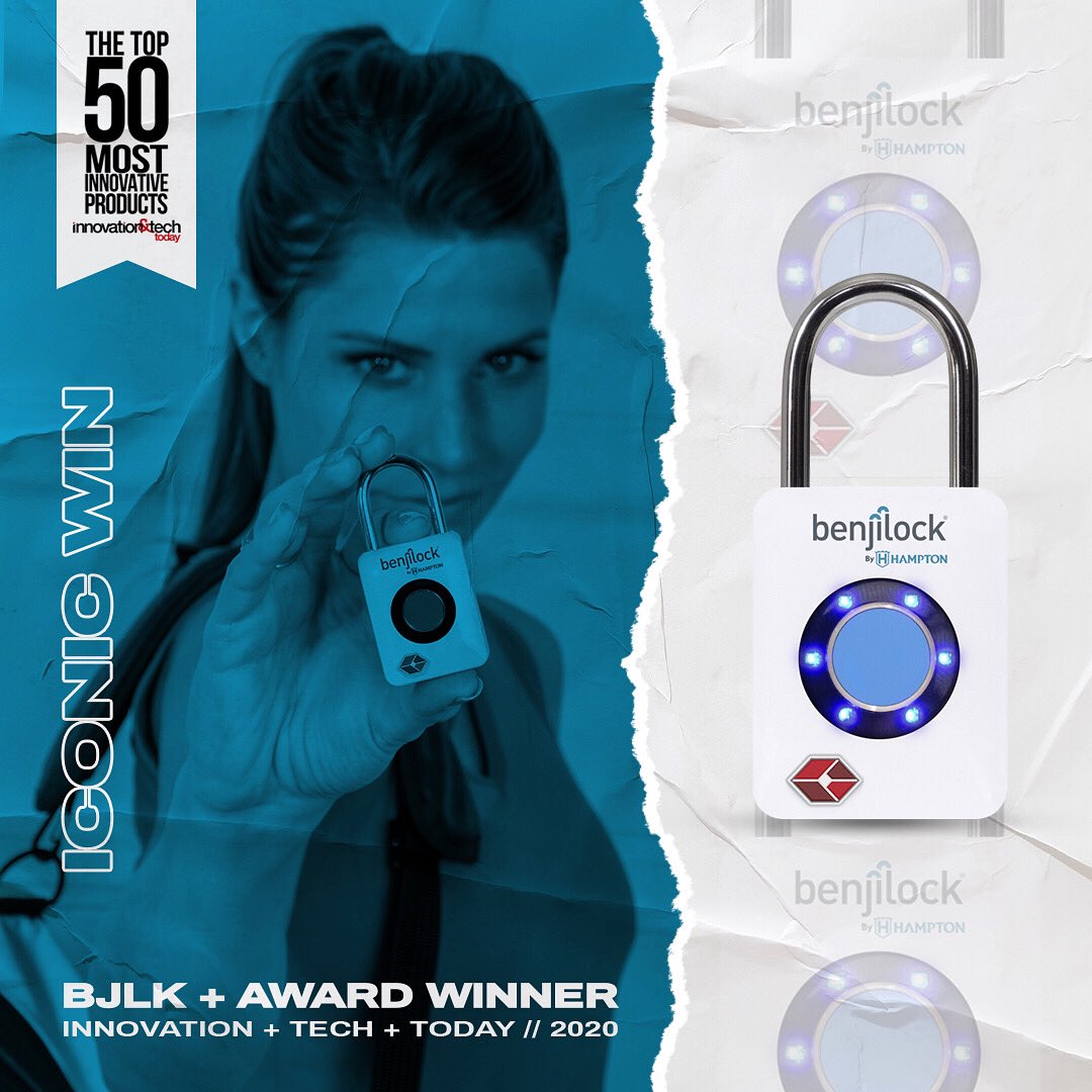 BenjiLock's tweet image. 🔊 Just in: #BenjiLock + @InnoTechToday ⚡️⚡️⚡️ We&apos;re extremely thrilled to be one of the top 50 most innovative products of 2020!!! 🚀 What a great way to unlock the month of May 🔓 /// #UnlockYourPotential x #InnoTechToday