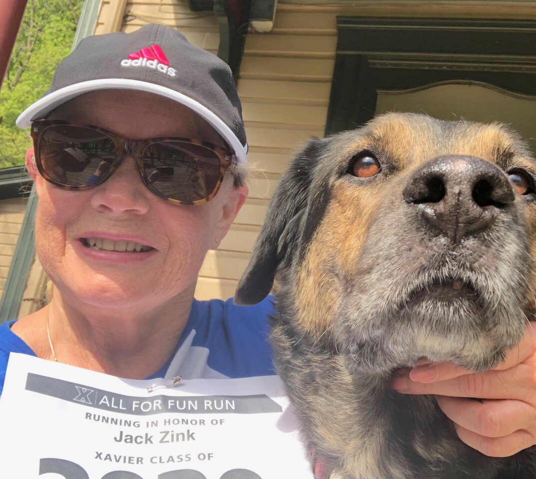 XU_Alumni's tweet photo. Keep it up Xavier Nation!👏👏

Now through May 17 join @XavierU Musketeer’s across the country for the #AllForFunRun – a virtual 5K to honor the Class of 2020. 

For more information &amp; to download your race packet visit: https://t.co/euMroQecn9

#AllForFunRun | #XUGrad https://t.co/vjVWG3DbFC