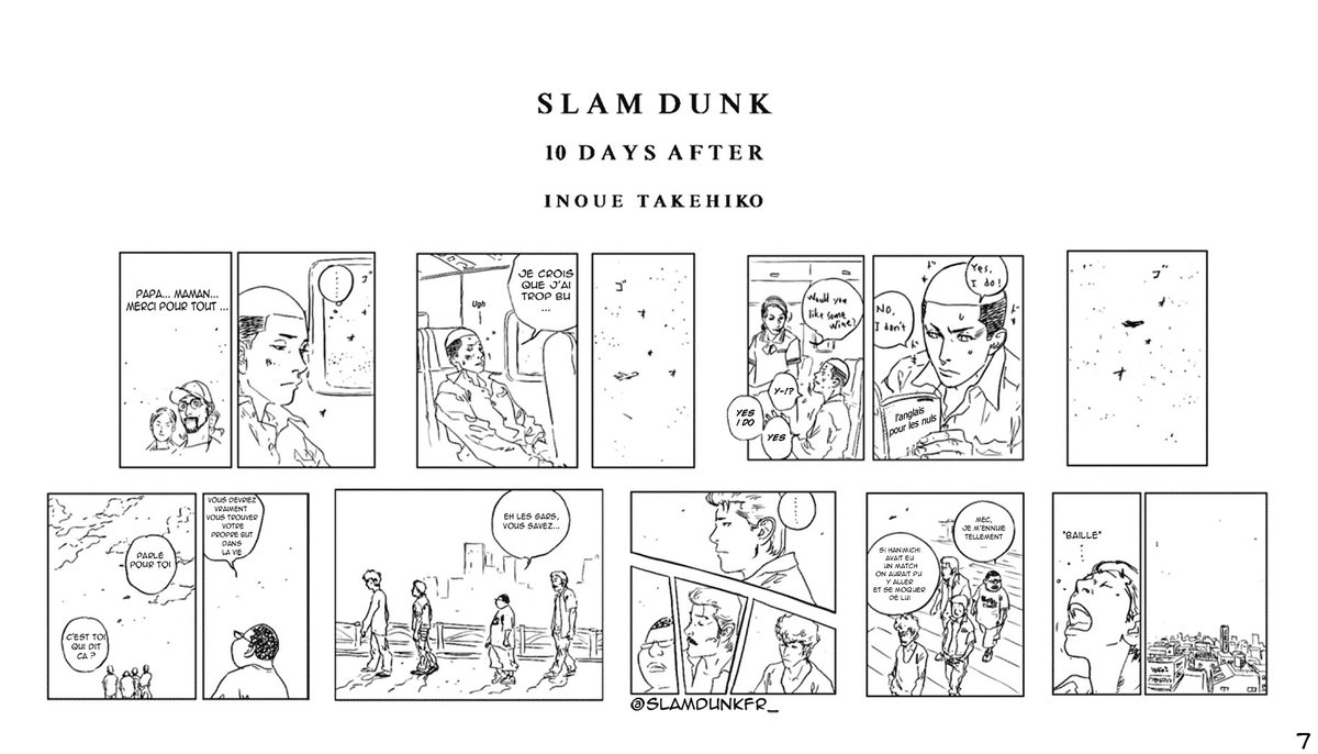 スラムダンク Twitterissa Slam Dunk 10 Days After Vf Le Sens De Lecture Est De Droite A Gauche