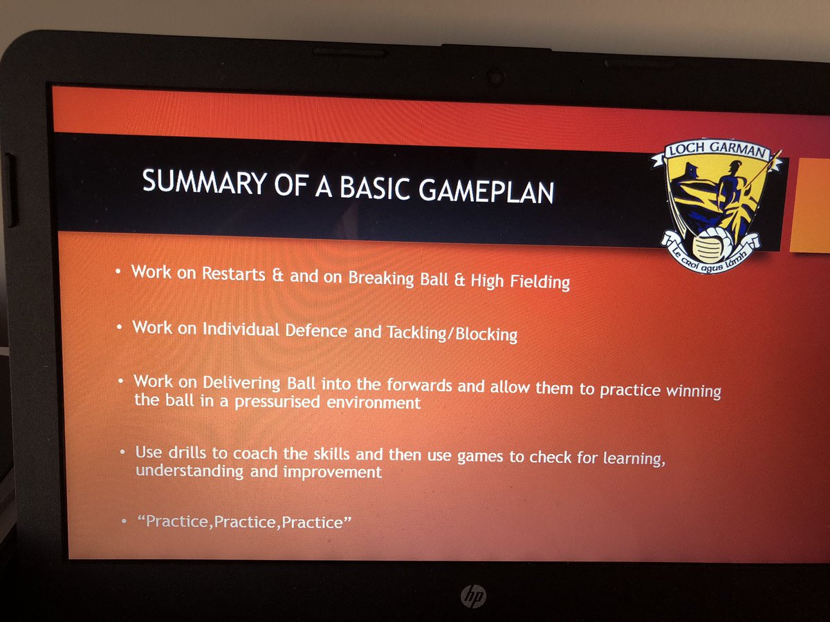 Powerful quote here from tonight’s Webinar . 

We surveyed a group of 16/17 year olds to ask what they prefer to do in training ? 

Answer: Small Sided Games &amp; Full Games 

“I play corner back so I rarely touch the ball, in a 5v5 I can get involved more and get on the ball more”