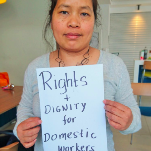 owenjonesjourno's tweet photo. Stop what you're doing: this is so important.

Migrant domestic workers - who are terribly paid at the best of times - are in crisis.

@thevoiceofdws have set up a hardship fund. If you have anything to spare, please donate here >> https://t.co/jXu6GxoAgL https://t.co/6vW4IjEaRZ