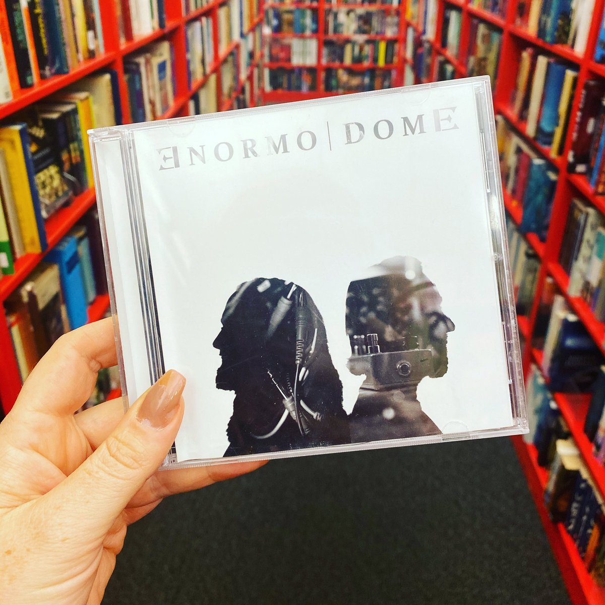 bookmansflag's tweet photo. Wow!!! Look what we found! The one and only Enormodome! If you havenβt heard these guys you are missing out. π©πΌβπ€ #bookmans #enormodome #90snight #bookmansflag #localmusic #musicstore #flagstaff #flagstaffmusic https://t.co/erzItdY5do