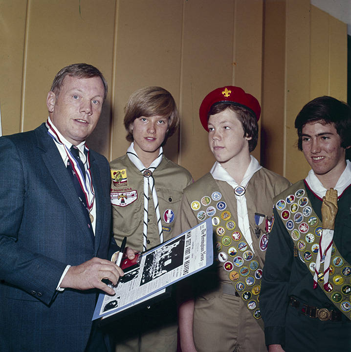 Neil Armstrong Boy Scout