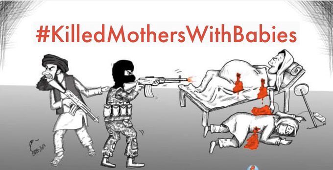 EhsanErfan5's tweet photo. When do we wake up? Everyday and everywhere they kill us. They kill us at school, on the road, in Mosque, in the gym, in hospital and even in our villages. It is very shameful for us. Now, it is the time which we must wake up.
#KilledMothersWithBabies https://t.co/3xWLXRzCeQ