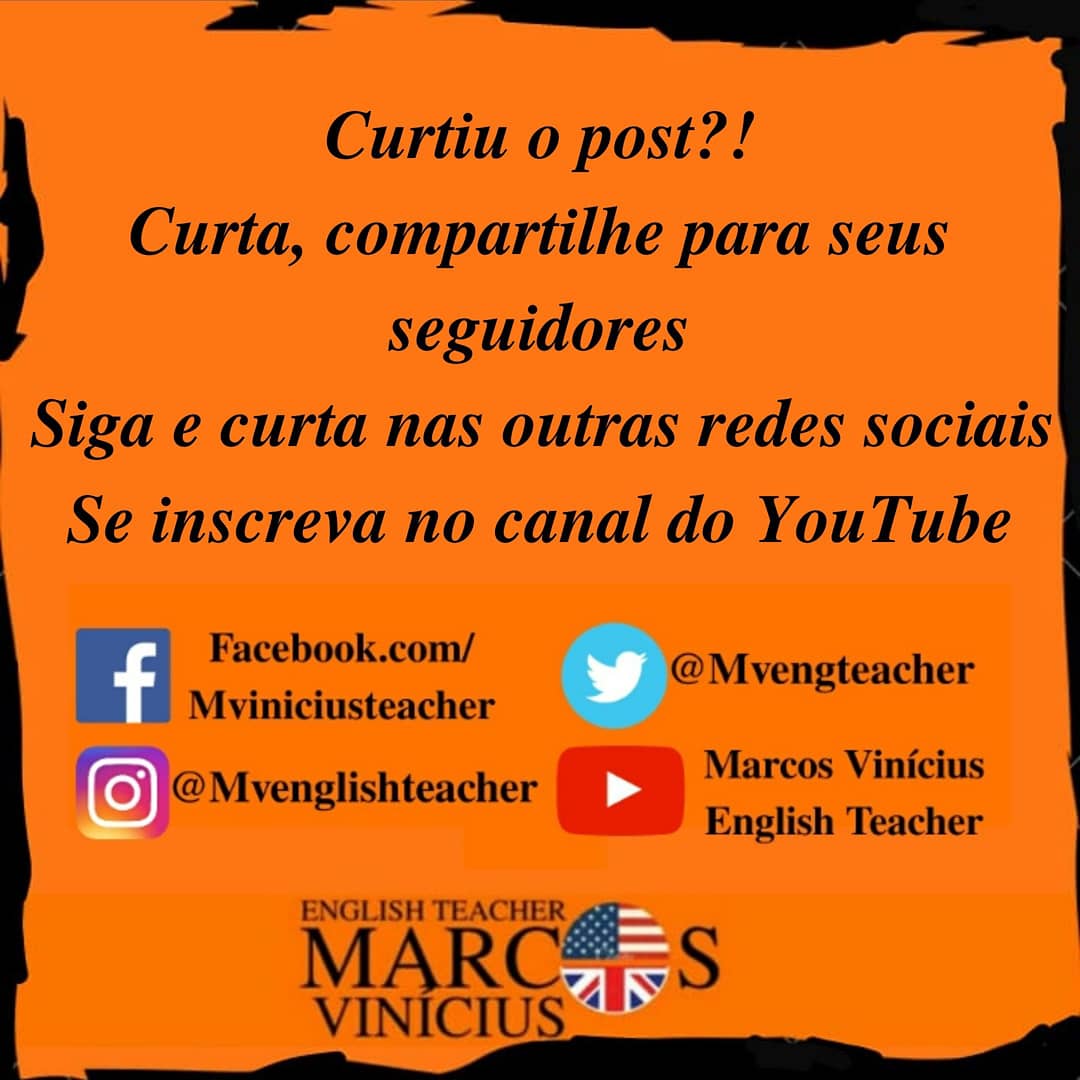 Teachermarcosv's tweet photo. Hi guys, How you doing?!
Uma frase em inglês para você!
No PRONUNCIATION TUESDAY vai ter pronúncia e frases! 📚🇺🇲🇬🇧
#frasesemingles #englishphases #ingles #englishteacher #englishcourse #englishtips #professordeingles
#professordeinglesparticular
#cursodeingles
#dicasdeingles https://t.co/a0qYcxvWc6