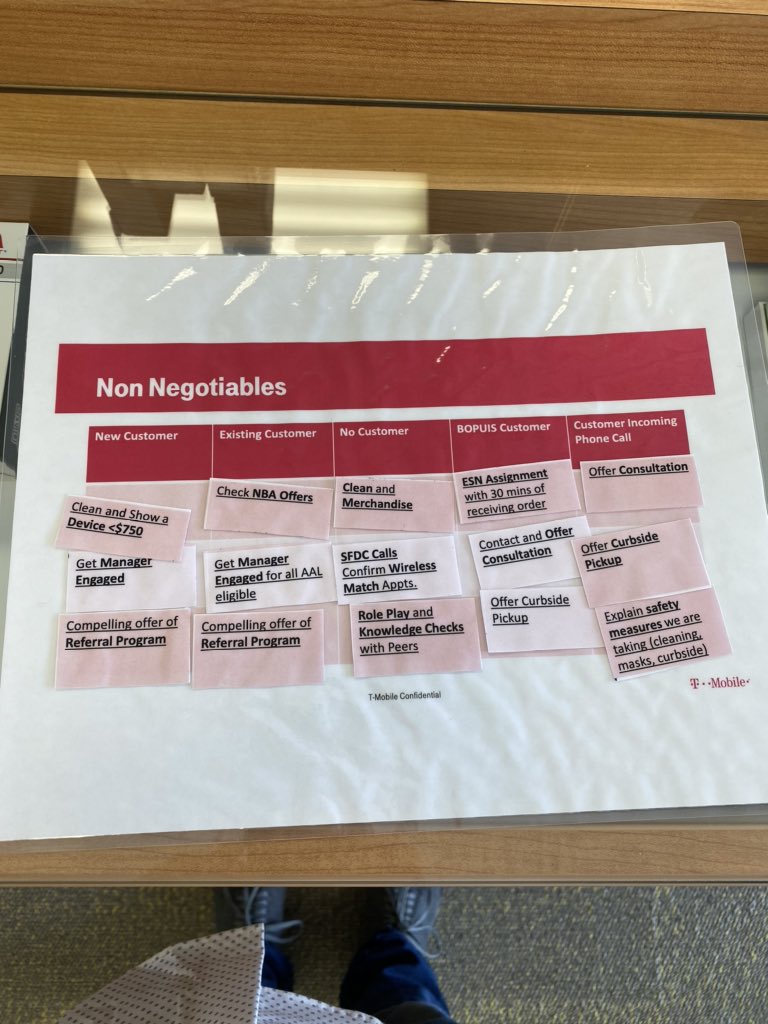 Knowledge is power! Emily and Marisol running the play with Non-Negotiables at our Renton Pagecom Store! This team is committed to delivering the most amazing customer experience and ensuring everyone’s safety is top of mind! #PNWRocks <a href="/mitchybluberry/">Michelle Berry</a> <a href="/Ricky_Magenta/">Ricky Ricardo</a> @JamesLeeWC