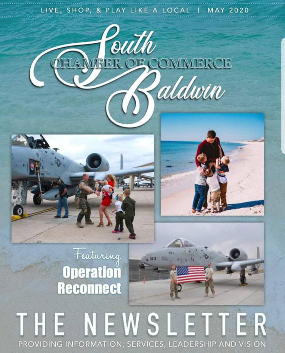 OPRCORG's tweet photo. Water Wednesday.
We are so honored to be featured on the cover of South Baldwin Chamber of Commerce #May2020 newsletter. 
https://t.co/1mZW85zhQR https://t.co/6onxjH4tAd