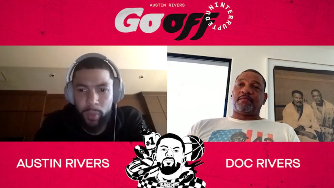 Personal news: I'm bringing my <a href="/uninterrupted/">UNINTERRUPTED</a> podcast back...

And my first guest is Pops <a href="/DocRivers/">Doc Rivers</a>. We talk NBA lockdown, Rockets vs. Clippers, playing vs. MJ and yes, our time in LA together.

📺: youtu.be/yU-xTLNZyP8
🎧: podcasts.uninterrupted.com/GoOff-DocRivers