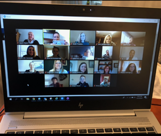 RocGRAWA's tweet photo. The GRAWA Board of Directors for 2019-2020 gathered virtually for the last time yesterday. Thank you to all the members who served on the Board this year, including our dedicated President, Carey Ann Denefrio! Good luck to our incoming President, Randi Proukou! #RocGRAWA https://t.co/mIWlIJJxMN