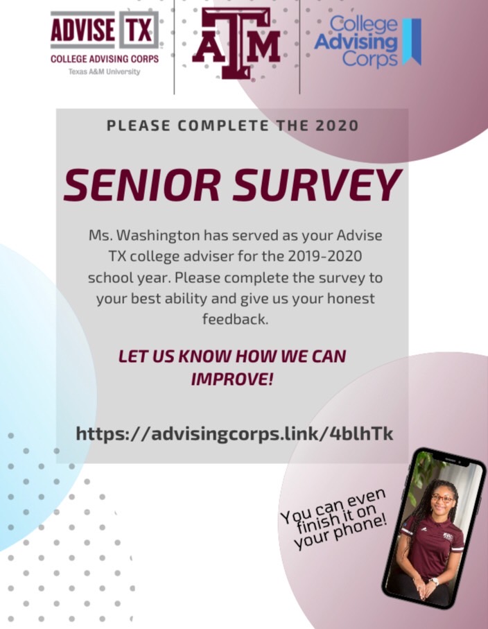 AliefCCC's tweet photo. @ATaylorHS, please make sure you complete the following surveys! 

@ATHS2020 - https://t.co/bxwfTltVjc  

Class of 2021 - https://t.co/5SpfOCxxds

P.S. The senior survey is anonymous so please give your honest feedback. https://t.co/ar5OWsfBCa