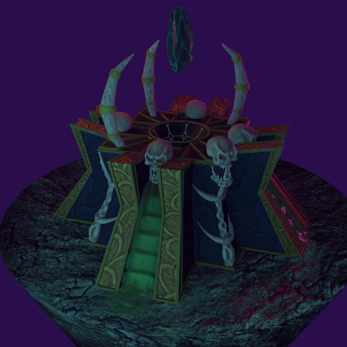 Konverex's tweet photo. Finished the first few objects for a #Warcraft scene I'm working on! :D
https://t.co/7Tfat2D7qK

#b3d #Blender3d #blender #Wow #warcraftart #fanart #3D #3dart #3dmodeling #digitalart #spooky #howmanyhashtagsistoomanyhashtags https://t.co/Wwtrr3XxcG