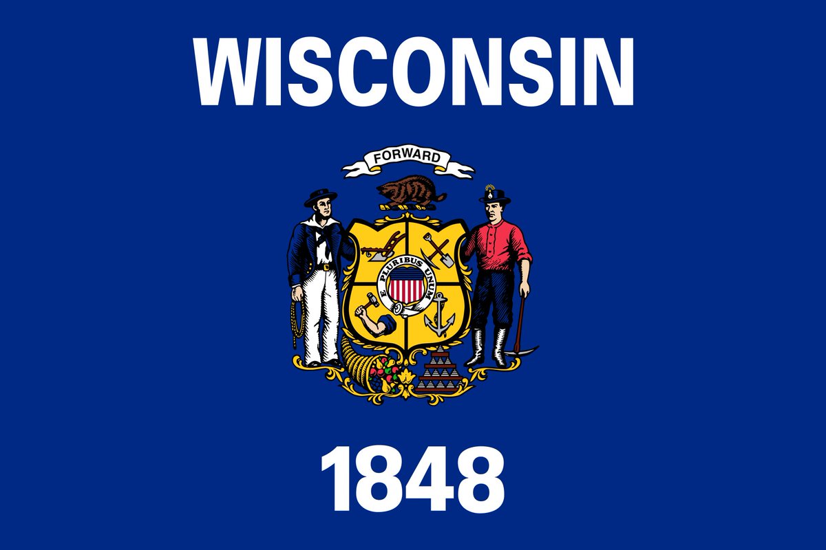 45. Wisconsin is just plain ugly. State name plus the founding year is a killer combo