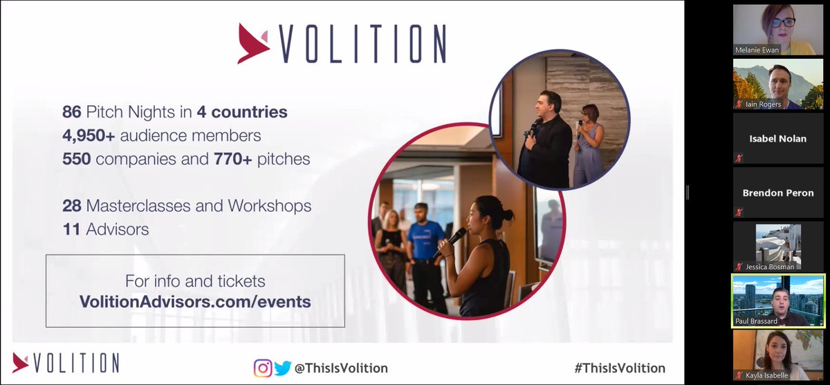 entreflow's tweet photo. The Canada-wide Pitch Event is under way! Close to 70 people from across the country. Can't wait to hear the pitches. @thisisvolition #thisisvolition @FuturpreneurBC @Startup_Canada https://t.co/TDWcHQm4EQ