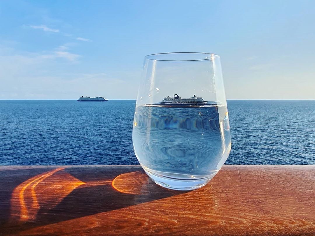 celcruisesfr's tweet photo. Hope floats! A perfect shot by @lu4lucas. 

Follow #IAmCelebrity for more creativity from our captains and crew! https://t.co/POCfL8ook6