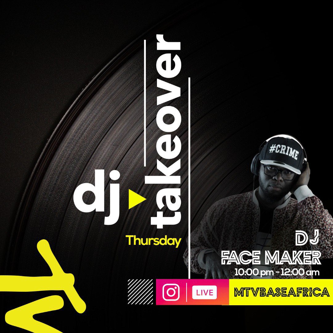 fmkradiolife's tweet photo. Retrouvez @DJFMK ce jeudi 14 mai sur le compte Instagram de @MTVBaseAfrica pour un mix special #ThrowbackThursday cc @MTVBaseFranco https://t.co/CVEQ6iaXPJ
