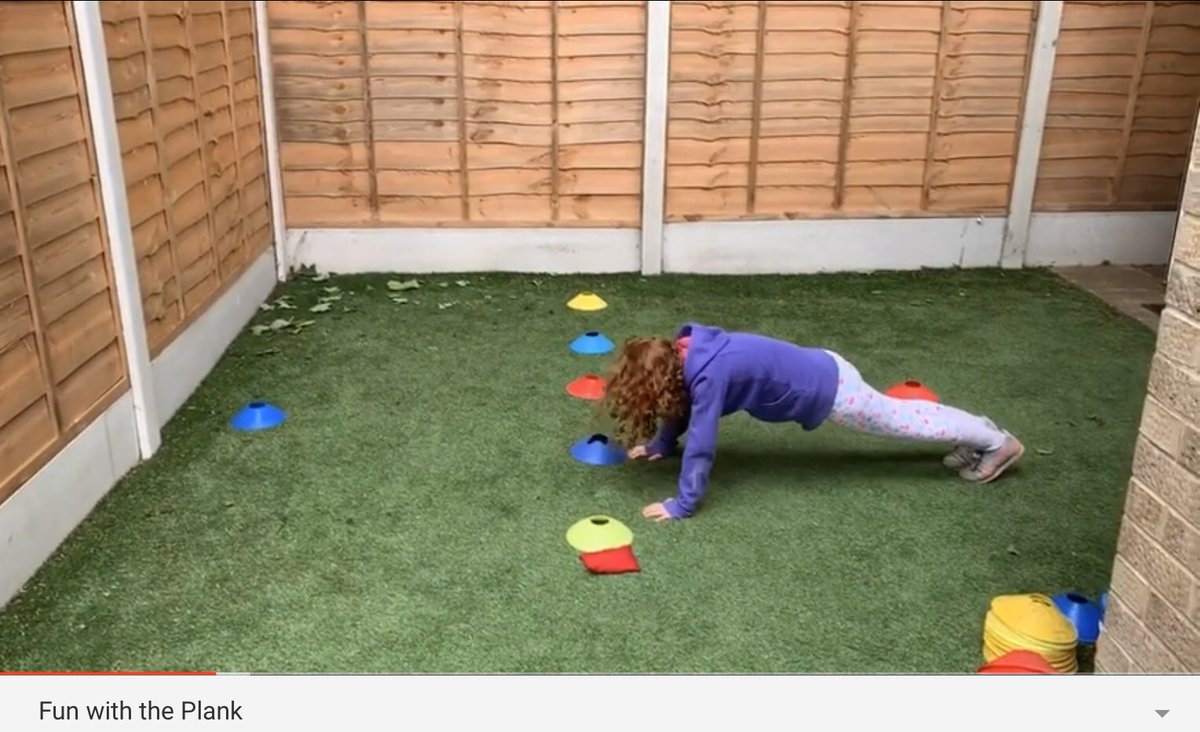 Lucas &amp; Ellie looked at activities to challenge them whilst doing the plank. Thanks to an idea from SportsFun 🥰

youtu.be/MOrU9XEvYAY