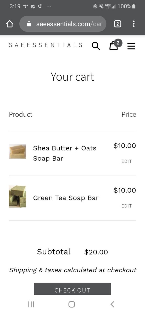 chickn_wingtajh's tweet image. Lol God Bless everything sold out!! Damn! Lol

This soap bout to do what it's supposed to do though! All the way from Oklahoma !

Shop @saeessentials