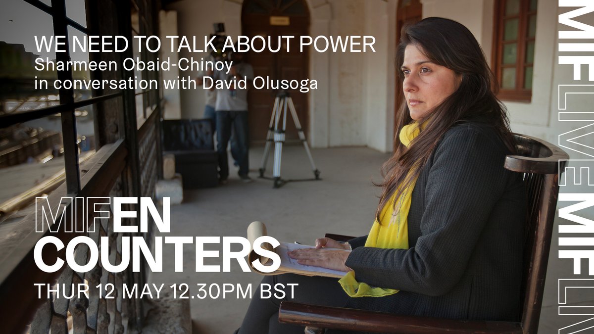factoryintl's tweet photo. Time to set a reminder ⏰ - #MIFEncounters returns to #MIFLive at 12.30pm BST Thur with a discussion from #MIF17, We Need to Talk About Power. Two-time Oscar-winning filmmaker Sharmeen Obaid-Chinoy joins historian @DavidOlusoga.
Subscribe below -
https://t.co/D8m0Khyeoy https://t.co/vEbAdwXj2v