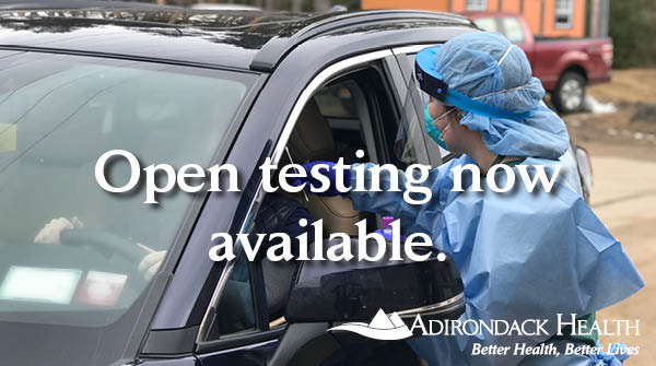 Adirondack Health has expanded COVID-19 testing to anyone who wants it, at multiple locations around our service area. 

Learn more: soo.nr/sOof

#covidtesting #covid19 #healthcare