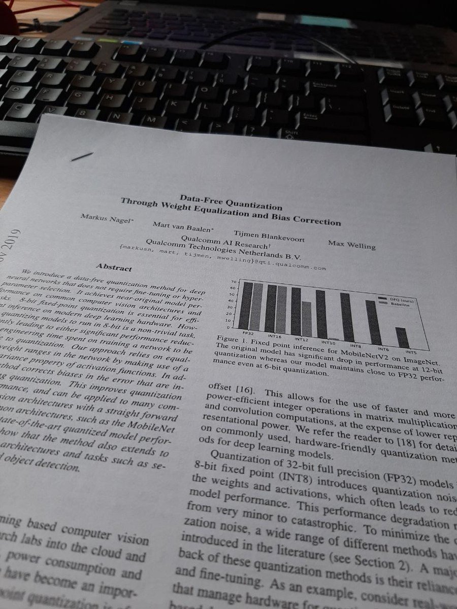 Paper of the Week 1: Currently reading through my giant backlog of literature and starting off with some machine learning goodies tiny.cc/P1_DFQ_Welling