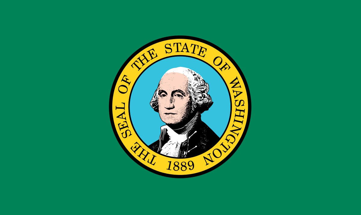 40. Washington state’s green is a bold choice, but the overall effect is abrasive