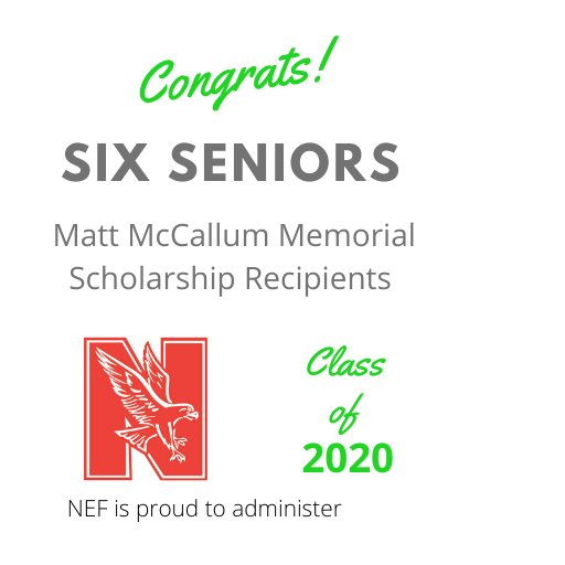 NEF203's tweet photo. Congrats to these six @NCHSOFFICIAL seniors! These scholarships named in memory of Matt McCallum, class of 2000, are awarded to @BaseballNCHS members who exemplify Matt who was team player, a supportive friend, accomplished athlete, &amp; a successful student.  #together203 https://t.co/wgjJjjrSyg