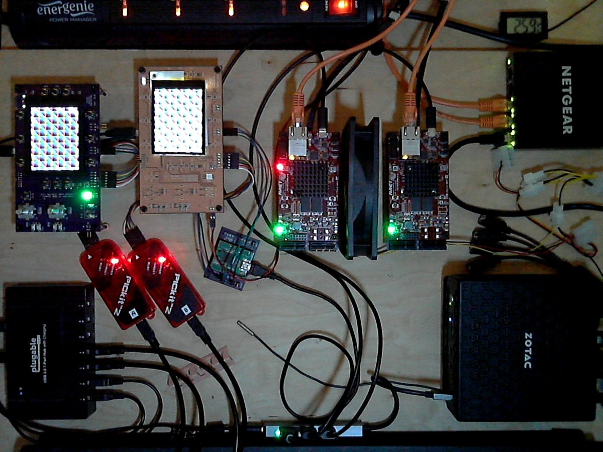 Things might be turbulent in the world but you'll be pleased to hear it's full steam ahead on software development.

Pictured: AXIOM Remote remote access setup.

Regular updates in Telegram group: t.me/apertus

#programming #filmmaking #code #Linux #opensource