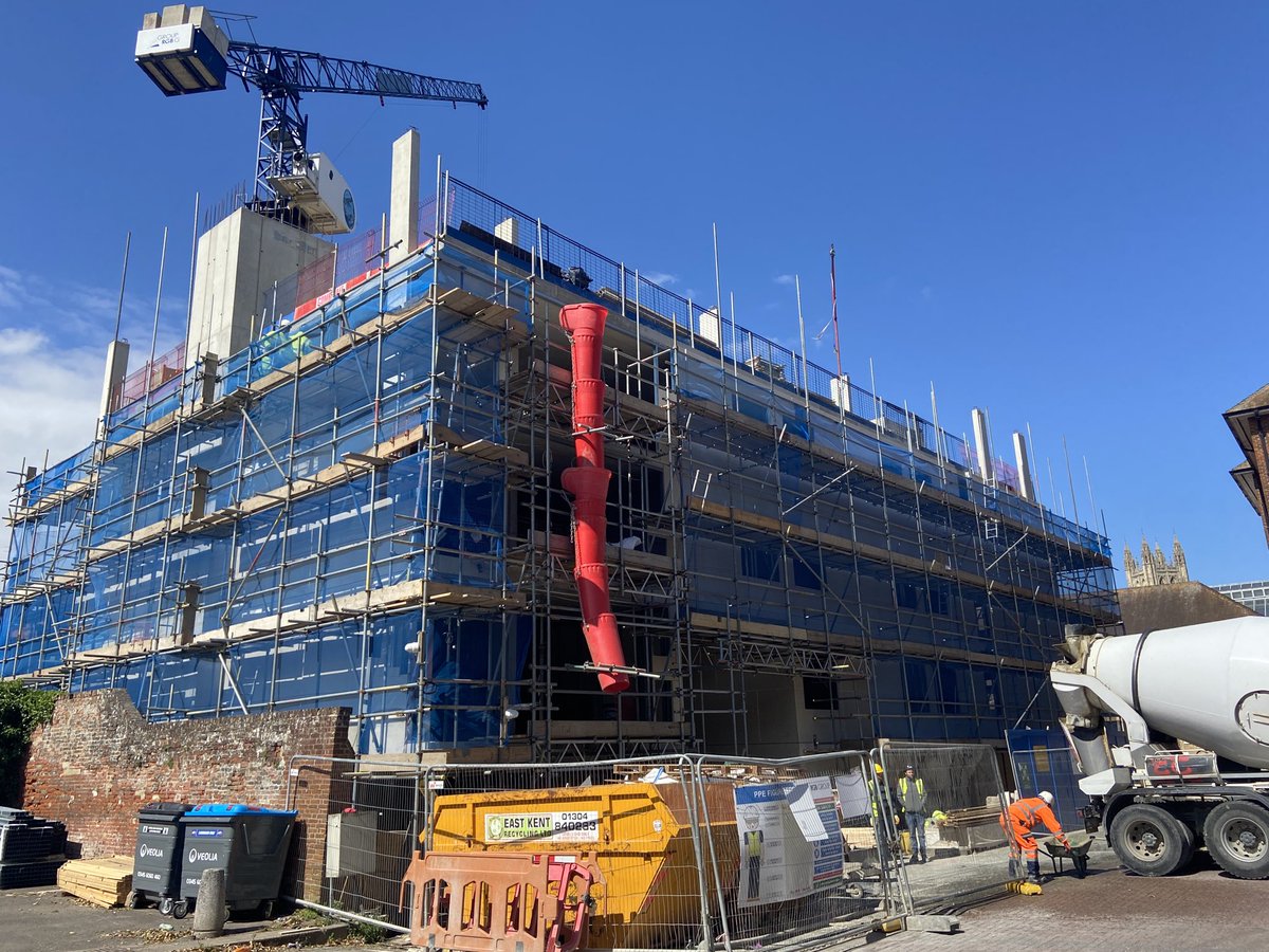 Work on site continues with consideration but good progress made ⁦@R_G_B_Group⁩ ⁦<a href="/InterstateNews/">Interstatenews</a>⁩ ⁦<a href="/HamptonByHilton/">Hampton by Hilton</a>⁩ ⁦<a href="/Milestone_PC/">Zaw Htut</a>⁩ ⁦<a href="/CMC_CharteredQS/">CMC</a>⁩ ⁦<a href="/MaithDesign/">Maith Design</a>⁩