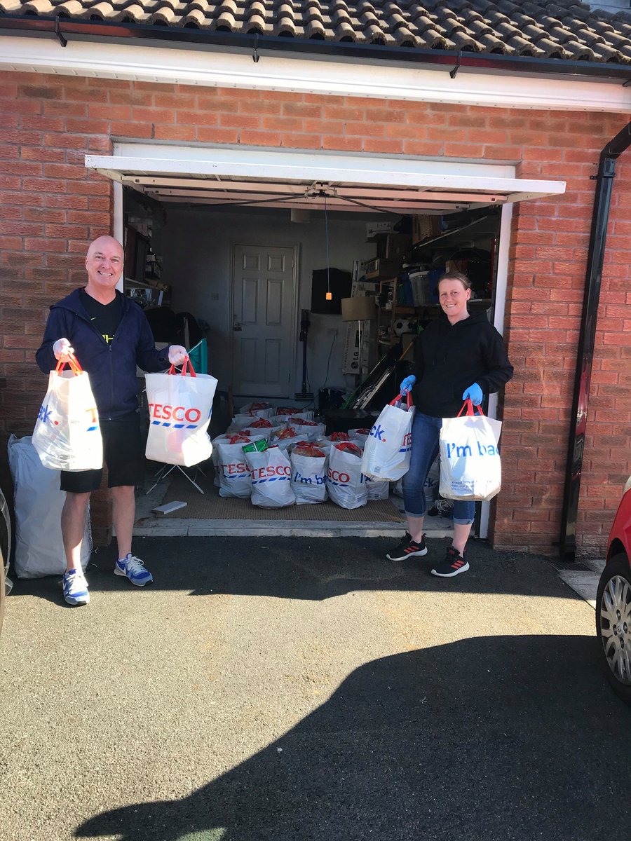 CarrickYMCA's tweet photo. PAKT Family - YMCA Carrickfergus delivering food parcels across our community with The @SalvationArmy and @ChildreninNI
#YMCA #Carrickfergus #Belong #Contribute #Thrive #ParentAndKidsTogether #PAKTFamily #FamilyWorks https://t.co/eLAfFI9Kgm