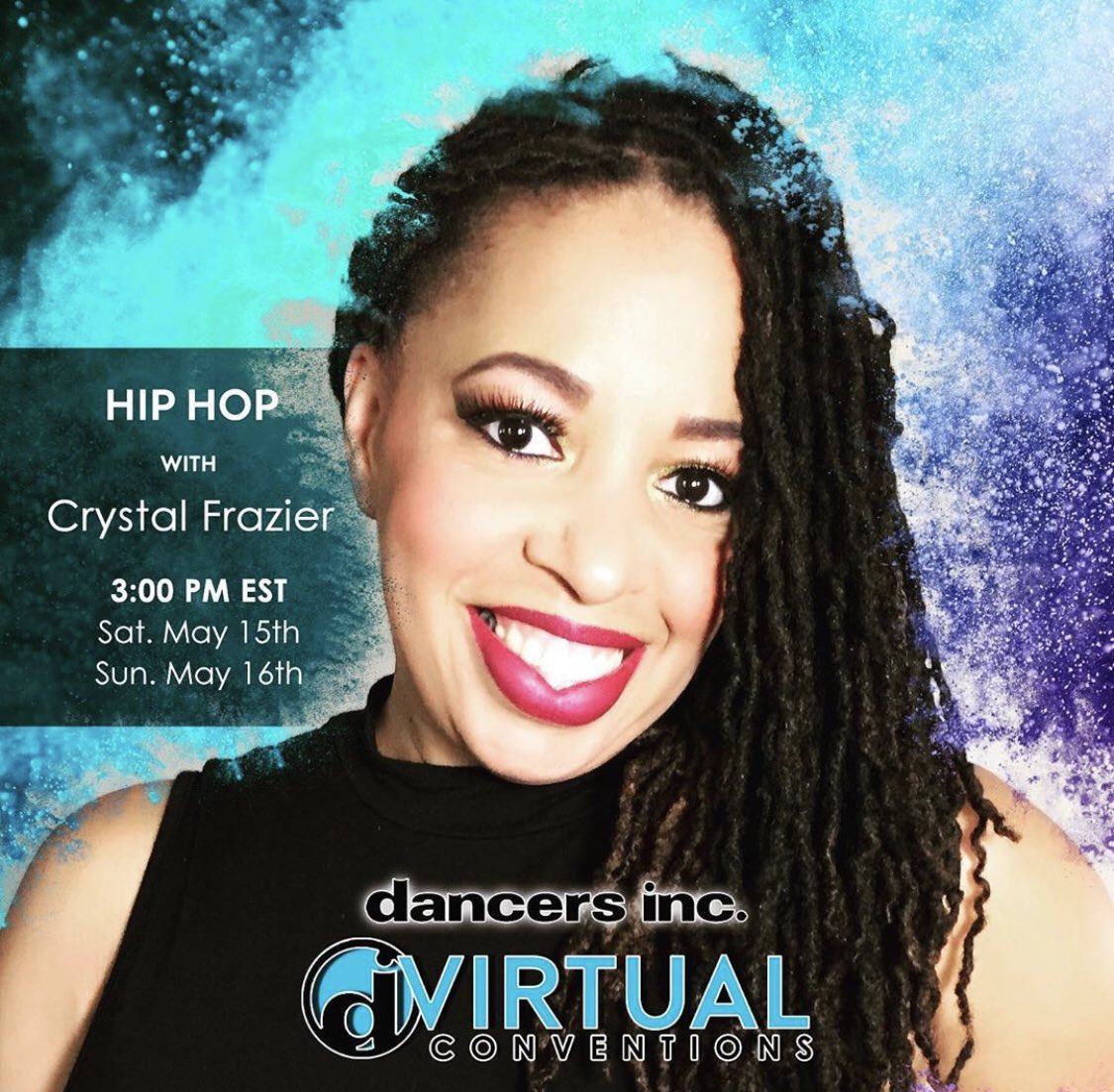 2bcrystylz's tweet photo. Who’s ready to groove out with me this weekend? I will be teaching Adv Hip Hop on Saturday and a Family Hip Hop class on Sunday! Checkout the website to see what other classes are offered. 
This is a FREE event! 
Go to https://t.co/pYTfk1k1Us to register! https://t.co/z2J7fX8bKJ