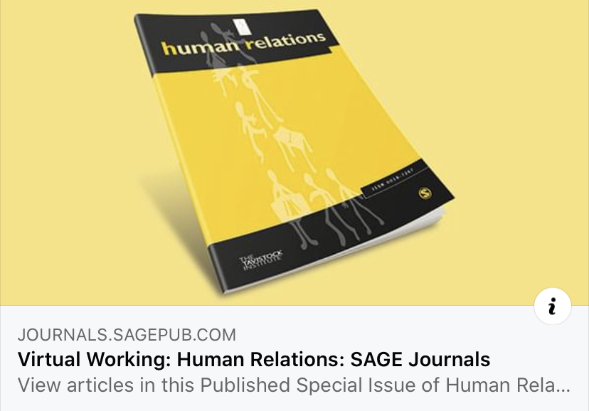 HR_TIHR's tweet photo. Enjoy reading our #collated free virtual issue of #virtual #working!
https://t.co/NhFMH8CGuG
Trust in #teams, #making of #effective teams, #dispersed work, #communication and #leadership are few topical areas covered in our issue!
@T_I_H_R @SAGEManagement @AOMConnect https://t.co/ie1I0Bu6MX