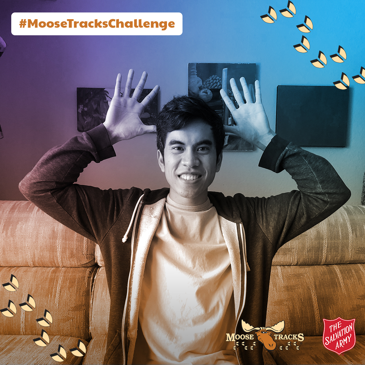 salmich's tweet photo. We've made modifications to our #BedandBread trucks to continue #ServingDetroit throughout the pandemic, and @Moose_Tracks is pitching in! Posting 1 antler photo using #MooseTracksChallenge = $1 for our program to help feed those in need. Show us! #NationalSalvationArmyWeek https://t.co/RDLsDHKdcs