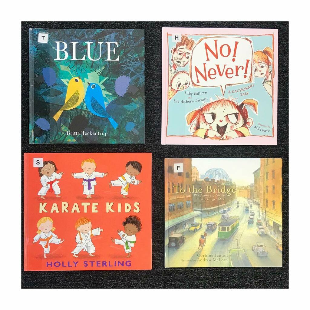 picturebookbc's tweet photo. More wonderful new picture books on my reading pile 🎉📖❤️...
.
.
.
.
#karatekids #tothebridge #blue #nonever #brittateckentrup #corinnefenton #libbyhawthorn #lisahawthornjarman #melpearce #bookstagram #kidsbookstagram #picturebooks #kidslit #instabo… https://t.co/7GZgLL7oZ8 https://t.co/46GmR18U50