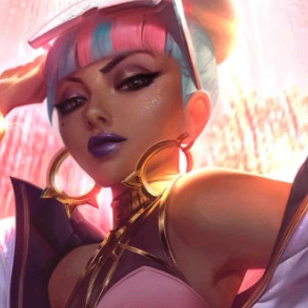 Primrose052's tweet photo. Got bored today again and decided to try and do True Damage Qiyana's makeup (again sorry for dirty mirror) #LeagueOfLegends #truedamage #practicingmakeup #futurecosplayer https://t.co/oTGzN9DQRt