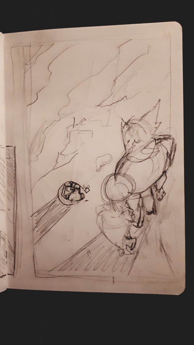 Suandtheboys's tweet photo. Been sketching some ideas inspired by @hannadory1 #sendance fic I just read ! 💜
Trying to be symbolic there yuno.
- I hate drawing top perspective but it looks better.. damn...-
#sketch #voltron #fanart #sendak https://t.co/xxSeT4BQT4