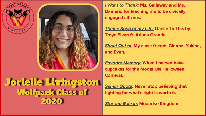 wvhWolfpack's tweet photo. 🎉🎓WVHS SENIOR SPOTLIGHT🎓🎉
#WVClassof2020
#WolfpackPride https://t.co/aZ5F1UbEl9