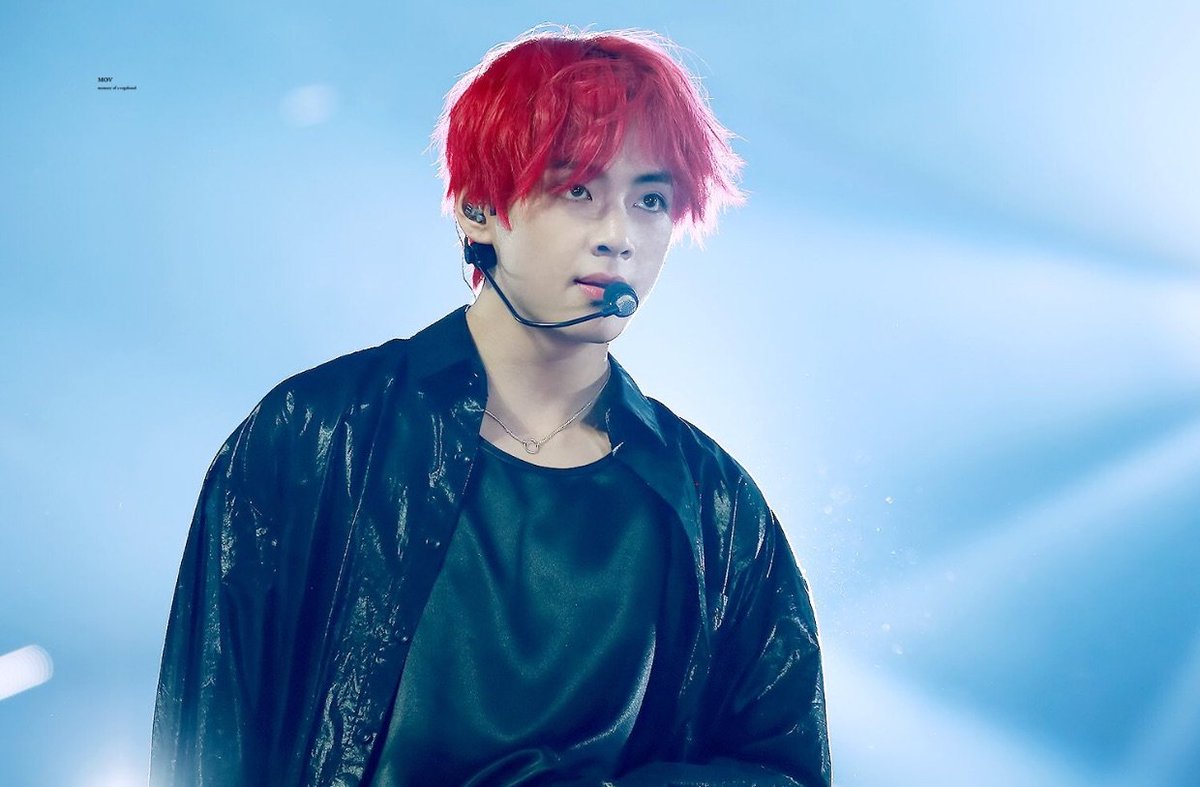 Red haired Taehyung - a powerful & needed thread 