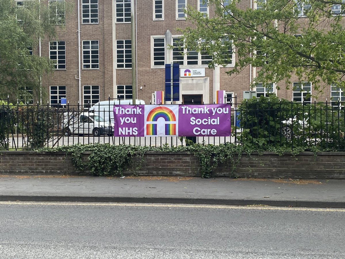 Thank you <a href="/NCHC_NHS/">NCH&C</a> from all of us <a href="/norwichcollege/">City College Norwich</a> <a href="/easton_college/">Easton College</a> and <a href="/PastonCollege/">Paston College</a>