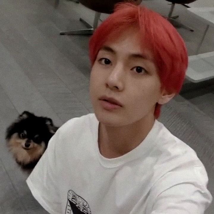 Red haired Taehyung - a powerful & needed thread 