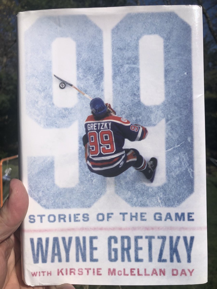 stevewaryas's tweet photo. Stuck at home book 10. A great one (get it?) to read as you sit home missing hockey. Puck history from #99’s POV. #99storiesofthegame #justread #justreadfhs https://t.co/sogkPB0T18