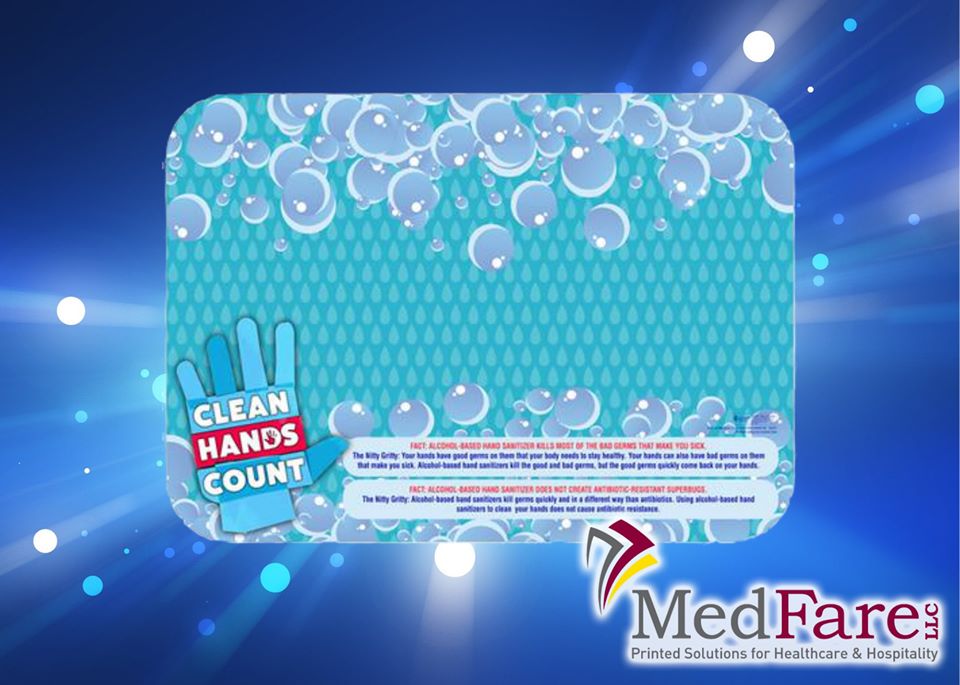 MedFareLLC's tweet photo. Educating your patients, residents, and guests on PROPER hand hygiene is ALWAYS going to be important, right? Stock your shelves with the BEST tools to do just that. We can help.
ORDER HERE: https://t.co/iep4PjyngQ
#Traycovers #Trayliners #Traymats #CleanHands https://t.co/mNtlgPs7gW
