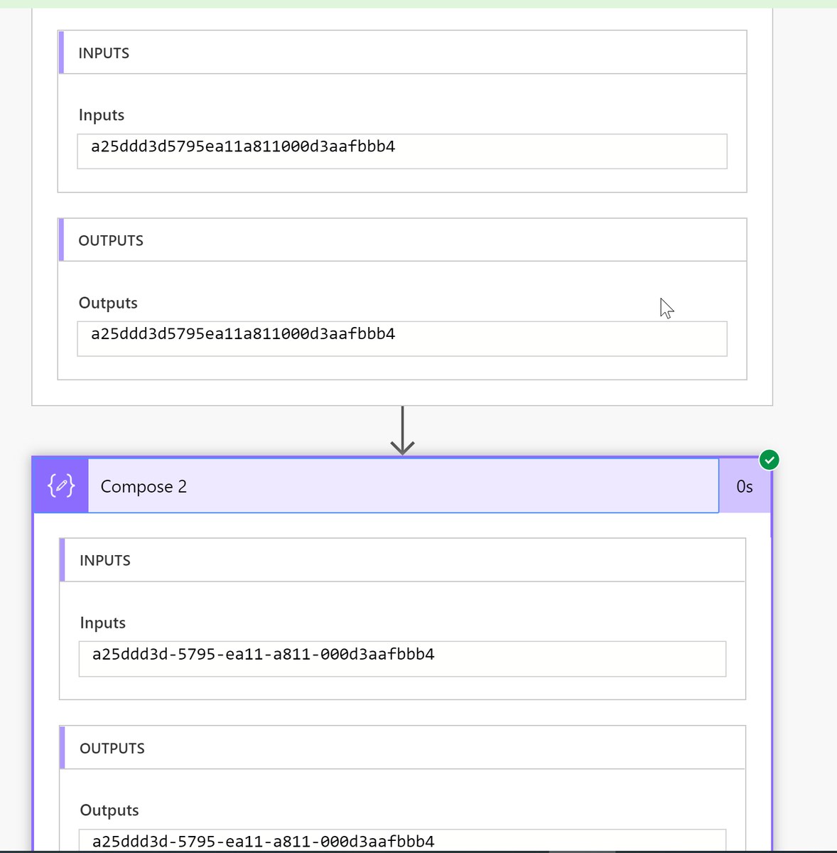 D365Geek's tweet photo. @joegilldotcom @RyanMaclean365 Ryan's solution is awesome, there is an alternative, using Concat and a single expression/step which I thought i'd share. Not entirely necessary, but I love neatness #TotalGeek https://t.co/FjZDRqcawq