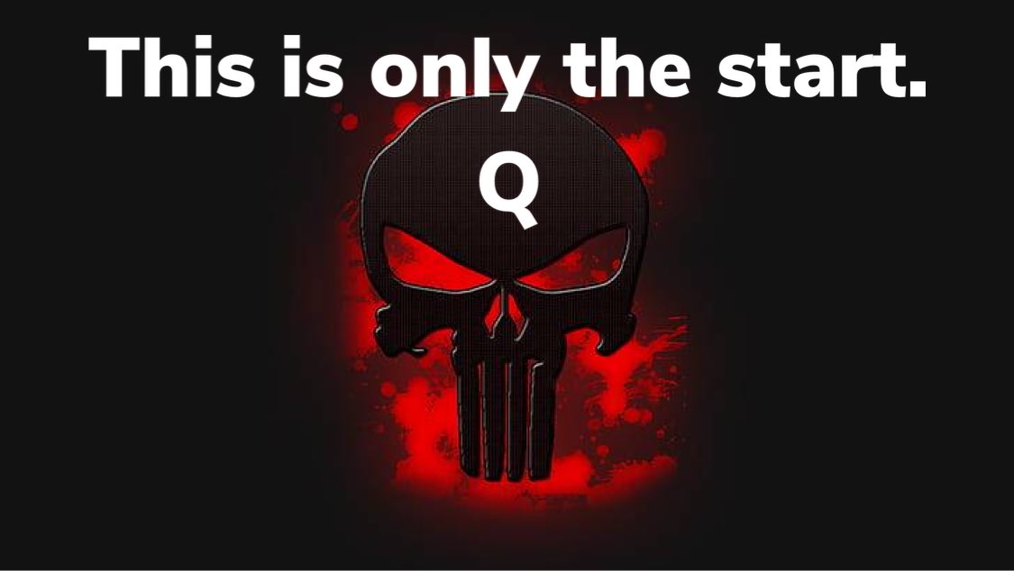 This is only the start.Q