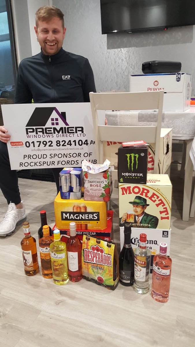 Congratulations to Ashley Lewis on winning this weeks bonus ball ⚽️🙌🍺thank you to <a href="/DirectPremier/">Premier Windows Direct Ltd</a> for being outstanding sponsors #congratulations #bonusball #oneclub #raffle #upthespurs